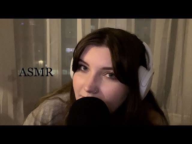 ASMR | Intro to Channel | Tapping, Rambling, Welcome (Whispered)