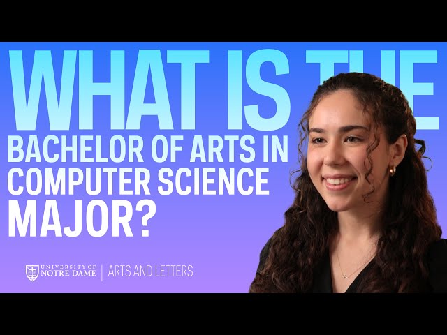 What is the Bachelor of Arts in Computer Science Major?