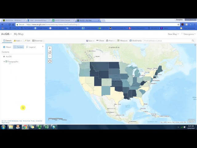 ArcGIS Online web mapping tutorial
