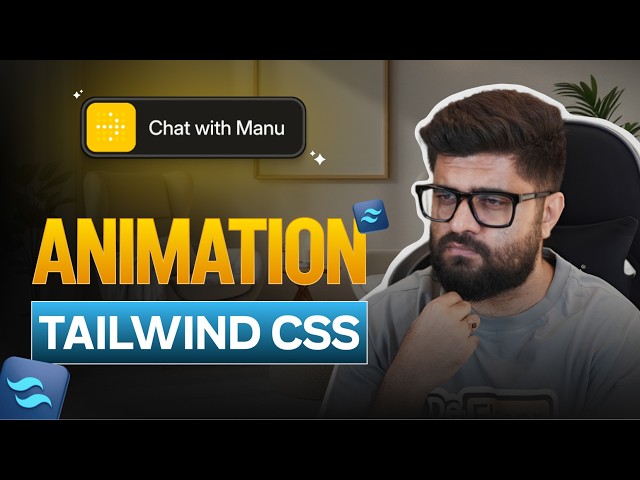Stop Using Boring Buttons! Try This Tailwind Animation Trick | Manu Arora