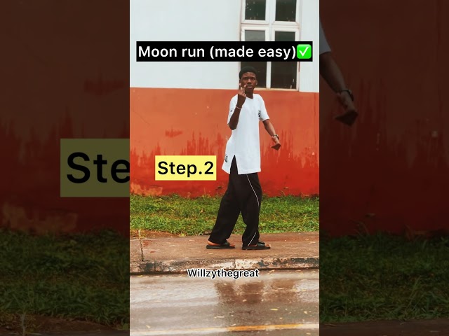 Moon run😱(made easy)🤯✅ #funk #remix #moonrunning #moonwalk #dancetutorial #airwalk #slickback