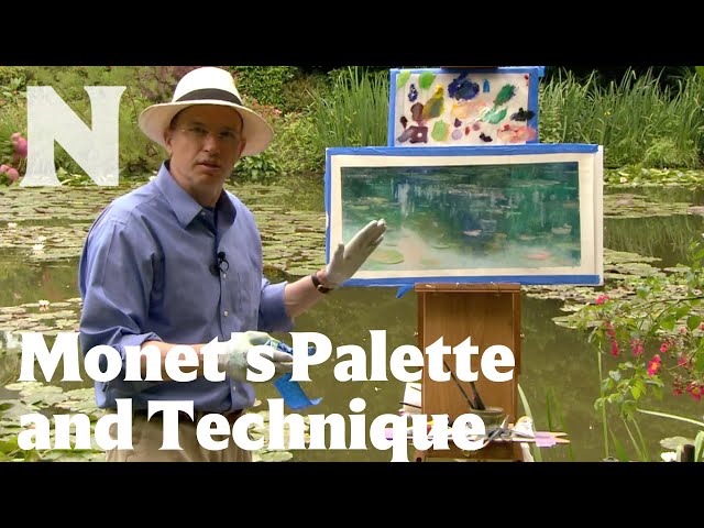 Monet's Palette and Technique