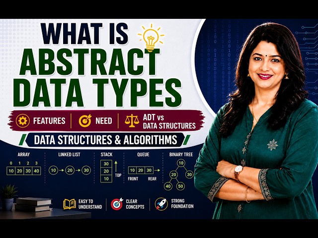 ADTs Explained in 15 Minutes | Abstraction, Encapsulation & More