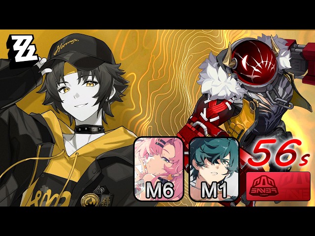 Harumasa M2R5 (Brimstone) - 56s Shiyu 4 Top Half (M1R0 Lighter, M6 Nicole) | ZZZ 3.1
