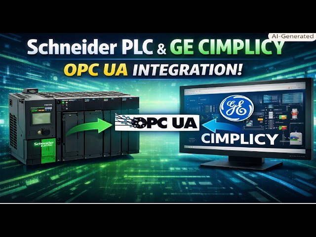 GE CIMPLICITY 2024 : Building OPC UA Communication With Schneider PLC I Step-by-Step