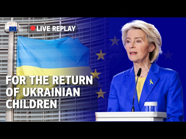 "Their future is our future": High-level conference on the return of Ukrainian children