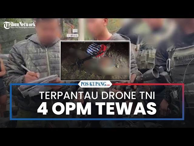 Spotted by Drone, 4 OPM Members Led by Aibon Kogoya Shot Dead by TNI