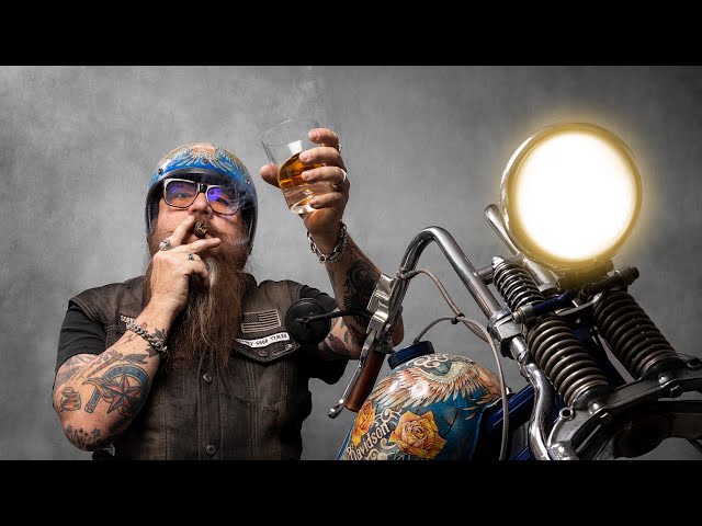 Riding and Building Choppers with Rooster Moore. Chopper Life.