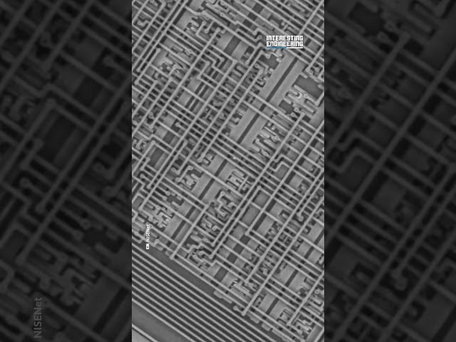 The Surface of a Microchip is Fascinating