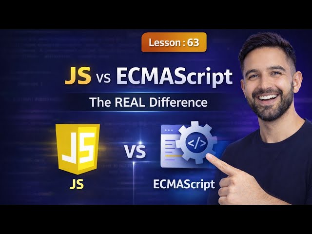 JavaScript vs ECMAScript Explained: What is the Difference? (2026 Guide)