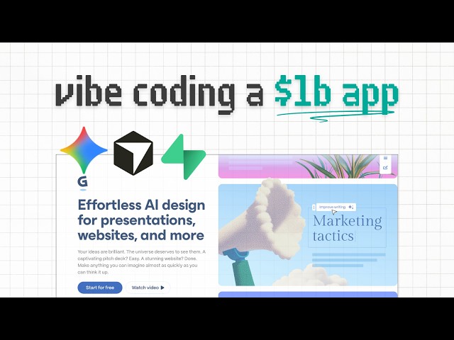 Vibe Coding a $1B App from SCRATCH with Gemini 3 + Claude Opus (beginner friendly)