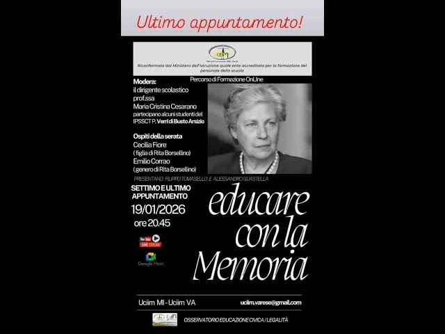 Educare con la memoria