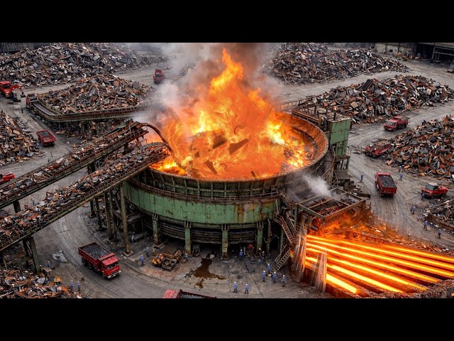 TOP 8 Amazing Manufacturing Process of Industrial Giant Iron Rod | Full Factory Production 