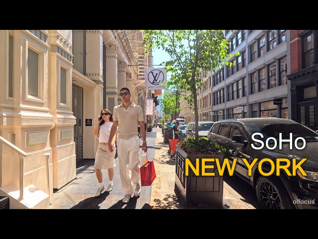New York / Walking tour SoHo / NYC 4К 60fps