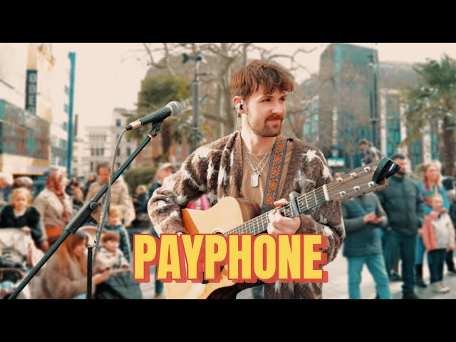 NO ONE Saw This Coming… Street Performer STOPS Traffic! | Maroon 5 - Payphone