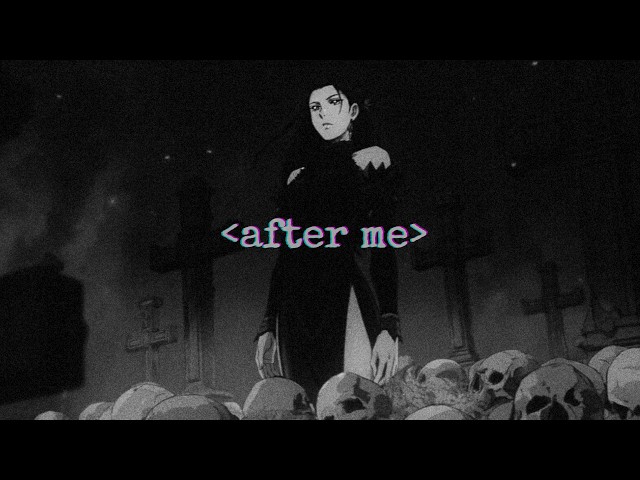 AFTER ME - DOLLWAVE  (Goth Darkwave Lyrics) visualizer
