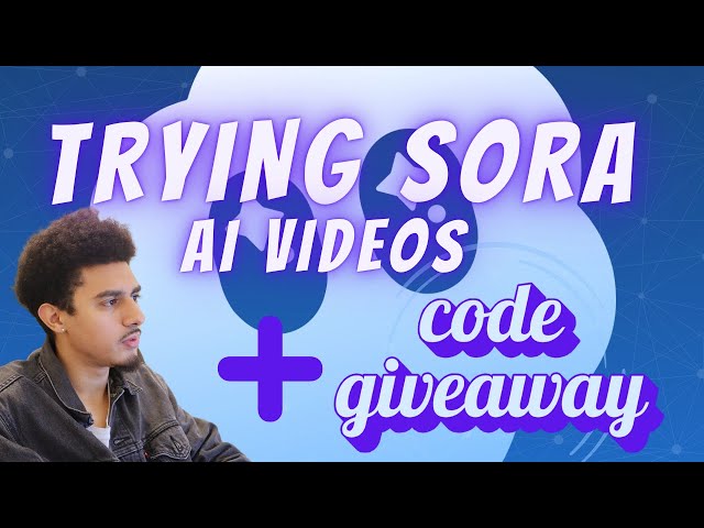 Trying Out Sora + Code Giveaway!
