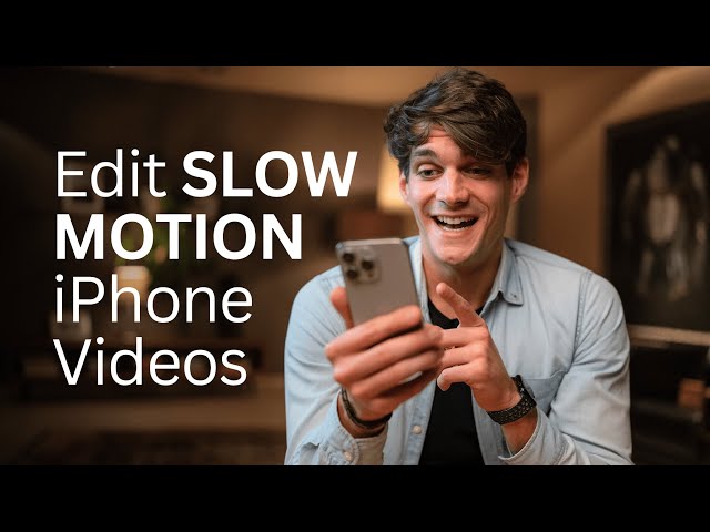 How To Edit Slow Motion Videos on Your iPhone