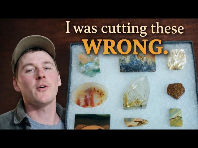 Cabochons! How my Personal Cutting Style Continues to Evolve