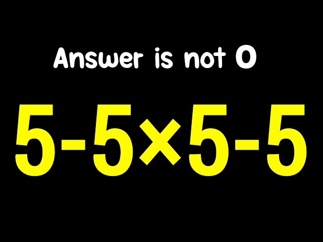 Can You Beat This Tricky Math Challenge?