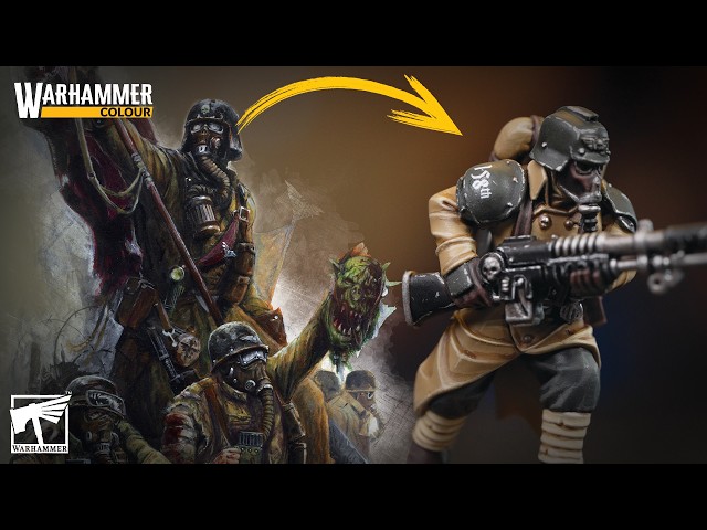 Painting Death Korps in Steel Legion Colours | Warhammer 40,000