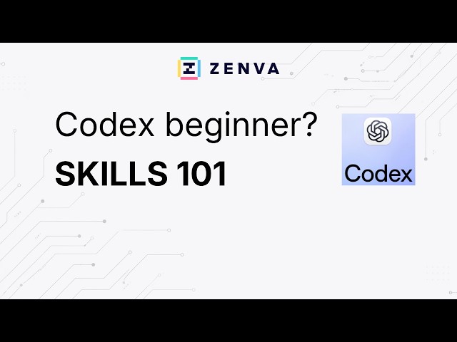 Your First Skill with Codex - Beginner Tutorial
