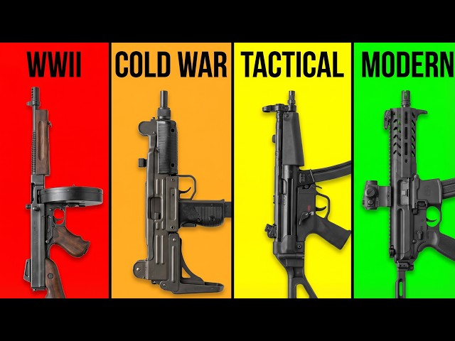 Every Submachine Gun Type Explained in 10 Minutes