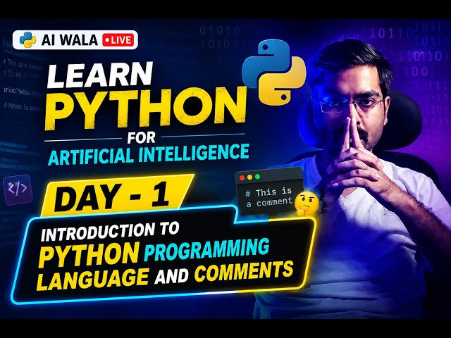 Day 1 - Introduction to Python Programming language 2026