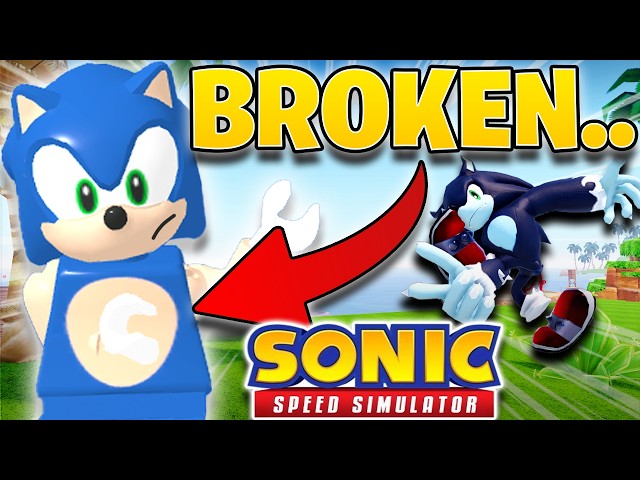 These Emotes Are BROKEN... (Sonic Speed Simulator)