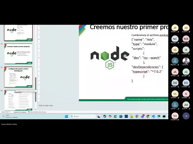 Sesión en Línea Metodología de Programación IV - Septiembre 24 de 2026