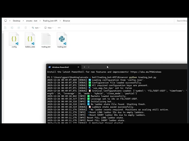 API Crypto Automatic Trading Bot For Binance & Bybit - Monthly Return 8-16% On Capital