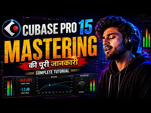 Cubase Pro 15 MASTERING 🔥 | Mastering की पूरी जानकारी | Complete Mastering Tutorial in Hindi