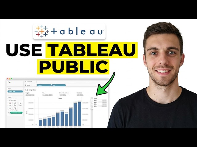 how to Use Tableau Public for Project (Full Guide)