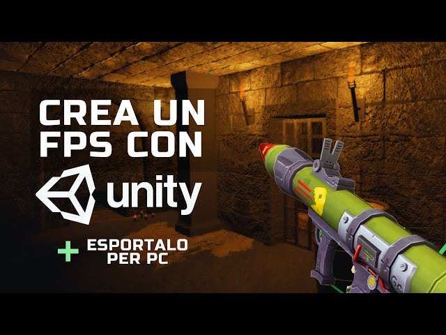 UNITY TUTORIAL ITA - Come Creare un Gioco 3D Sparatutto ed esportarlo per PC con Unity 3D - PART 1/2