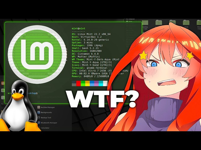 I Tried Linux Mint For The First Time, It's Not What I Expected