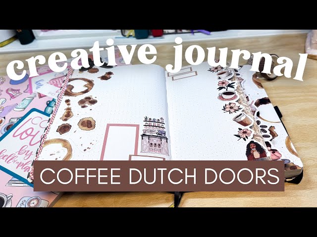 Creative Journal Setup February 2026 [Coffee Dutch Door theme]