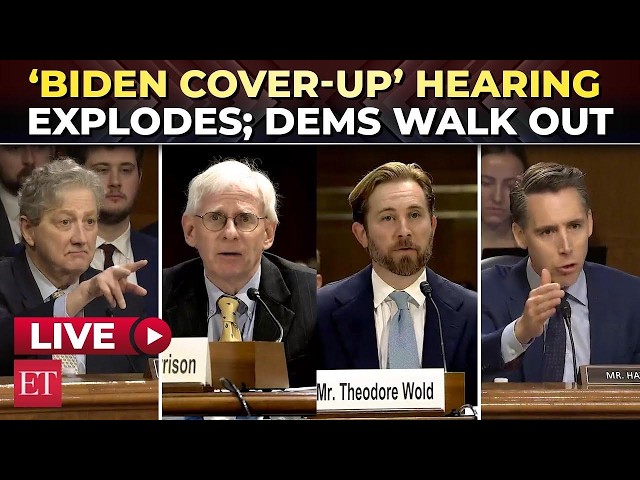 'Who was the real Prez?': Autopen scandal explodes at ‘Biden cover-up’ hearing; Senators erupt