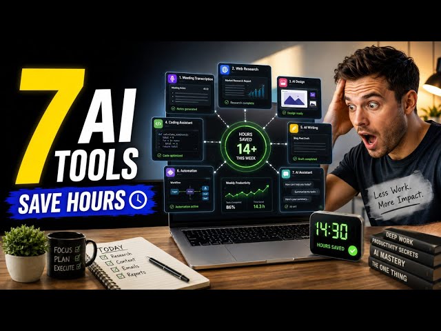 Tested 7 AI Tools That Can Save You Hours Every Week in 2026