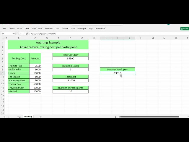 Visually Represent Cell reference dependencies