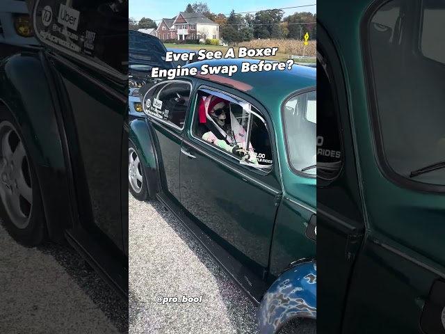 Ever See A Boxer Engine Swap Before???