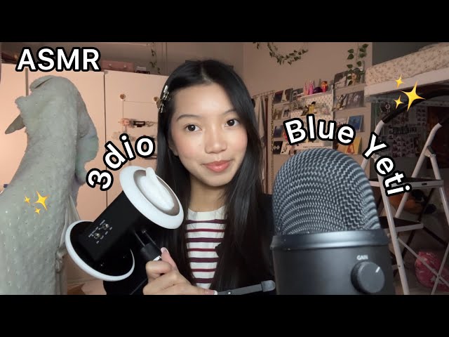 ASMR| Same Triggers, Different Mic(3dio vs blue yeti)