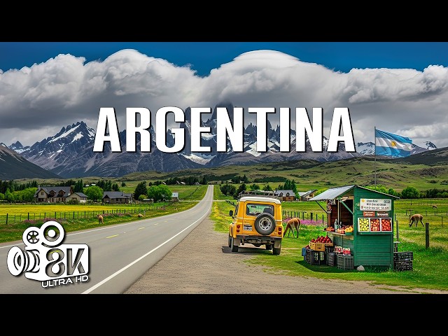 Maravillas de Argentina | Los Lugares Más Increíbles del País | Viaje en 8K