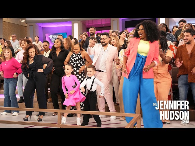6-Year-Olds Give Gloria Estefan & Jennifer Hudson Ballroom Dance Lessons!