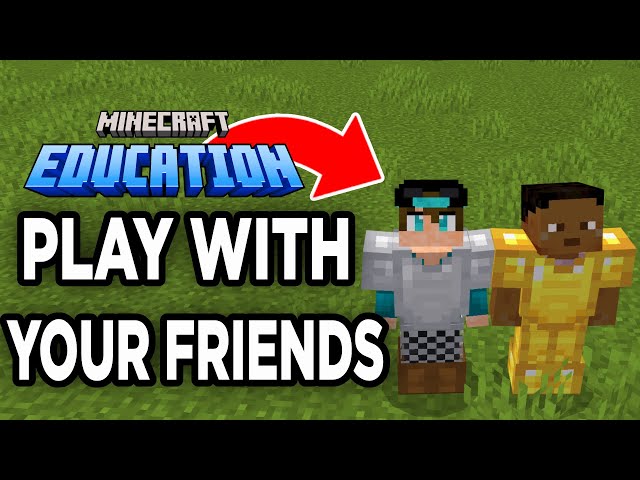 How To Play Multiplayer In Minecraft Education Edition! - Tutorial