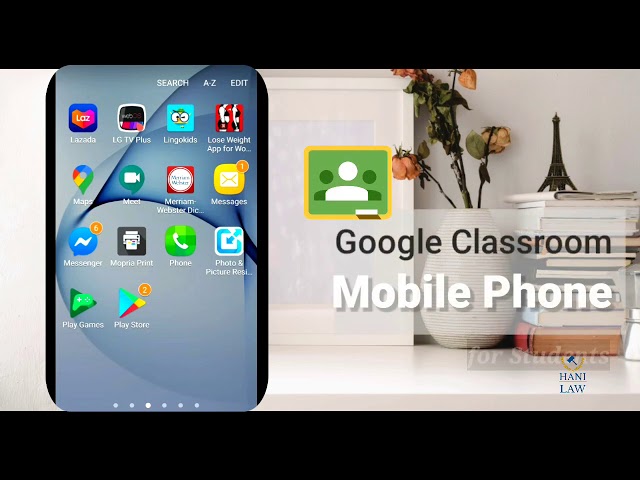 Google Classroom Tutorial for Students on Mobile