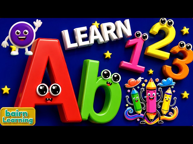 Preschool Learning Videos For 5 Year Olds | ABCs, Numbers, Colors & Shapes Song for Toddlers