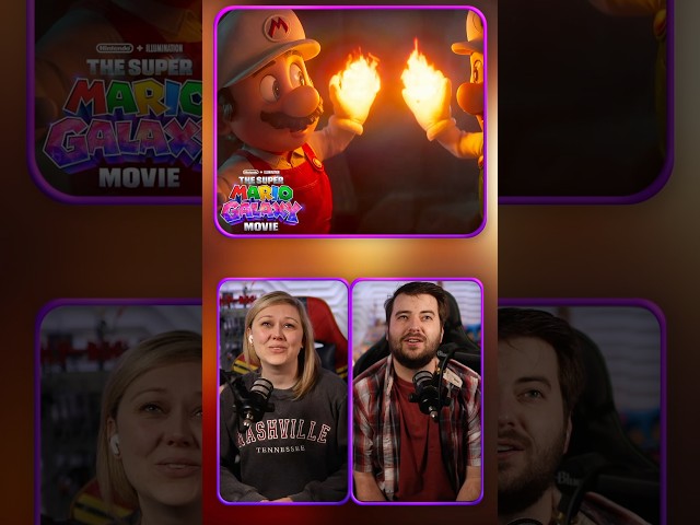 Yoshi! 😱  Super Mario Galaxy Trailer REACTION!