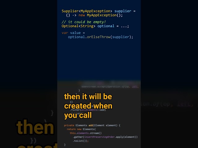 What is a Supplier? - Cracking the Java Coding Interview