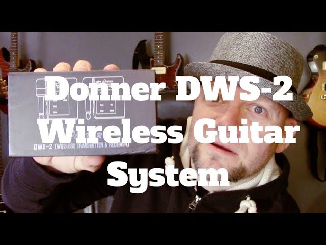 Donner DWS-2 Wireless Guitar System - You Can Now Rock Out On The Loo!!!