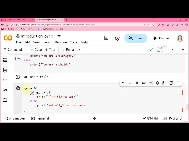11 Conditional Statement in Python